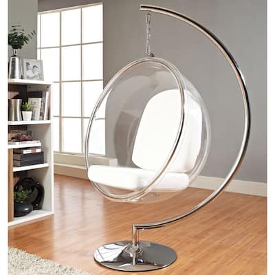 Eero Aarnio Style Bubble Chair With Cushion