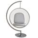 Eero Aarnio Style Bubble Chair With Silver Cushion - Free Shipping