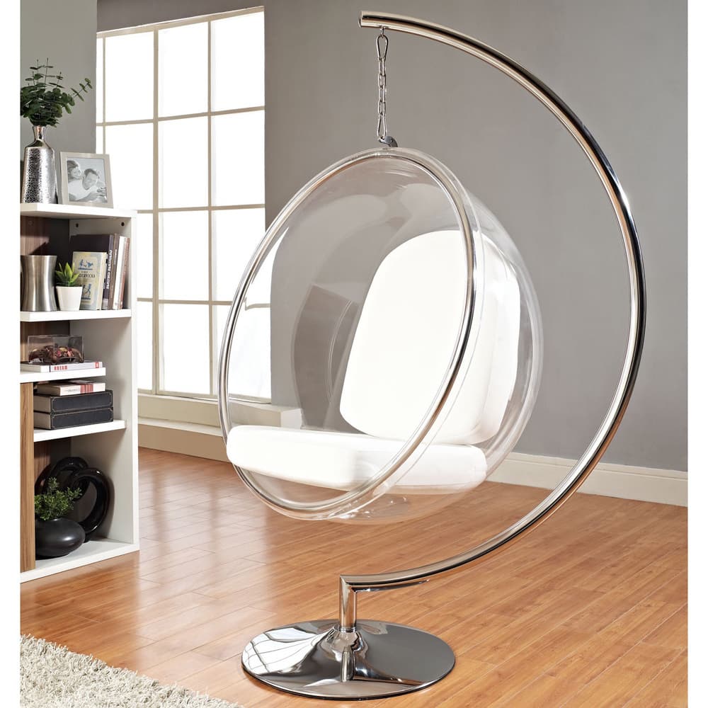 Eero Aarnio Style Bubble Chair With Cushion