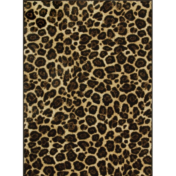 Somette Allestra Africa Brown Rug (4' x 6')