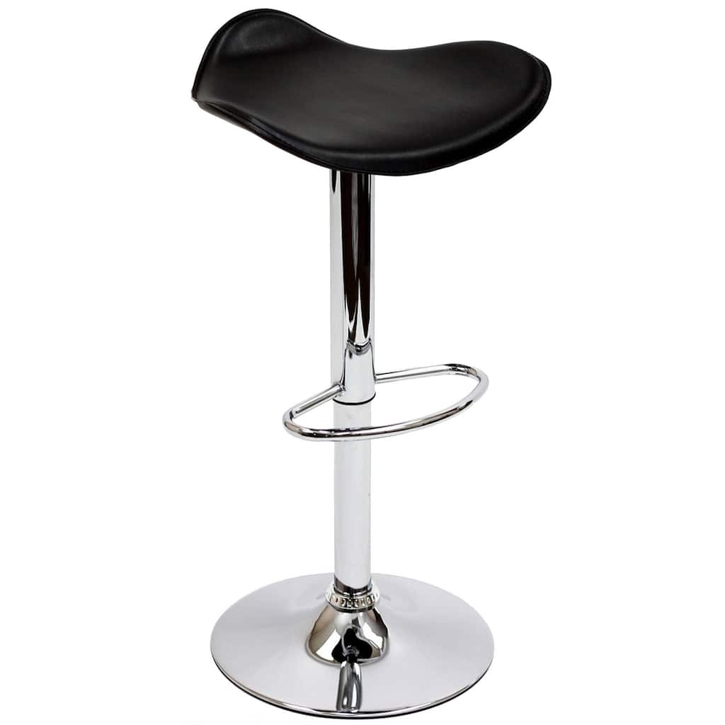 Saddle Black Bar Stool