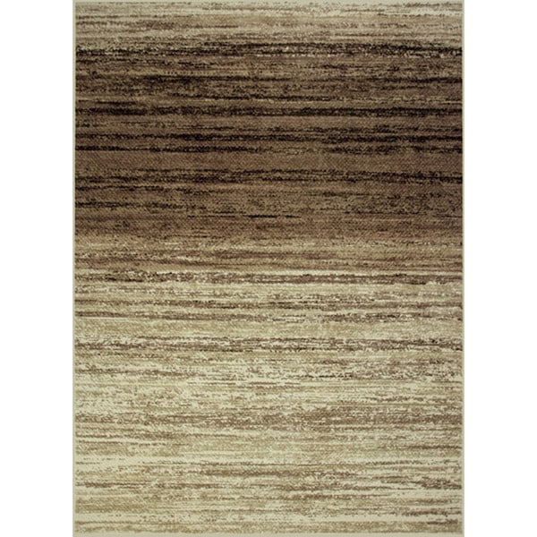 Avante Strictly Linear Beige Rug (4' x 6') 3x5   4x6 Rugs