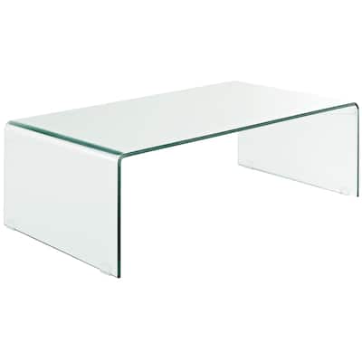 Transparent Glass Coffee Table
