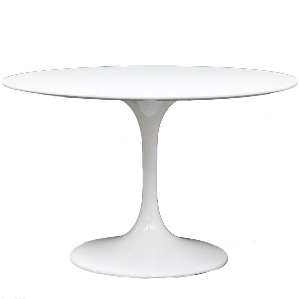 Eero Saarinen Style White 40-inch Tulip Dining Table