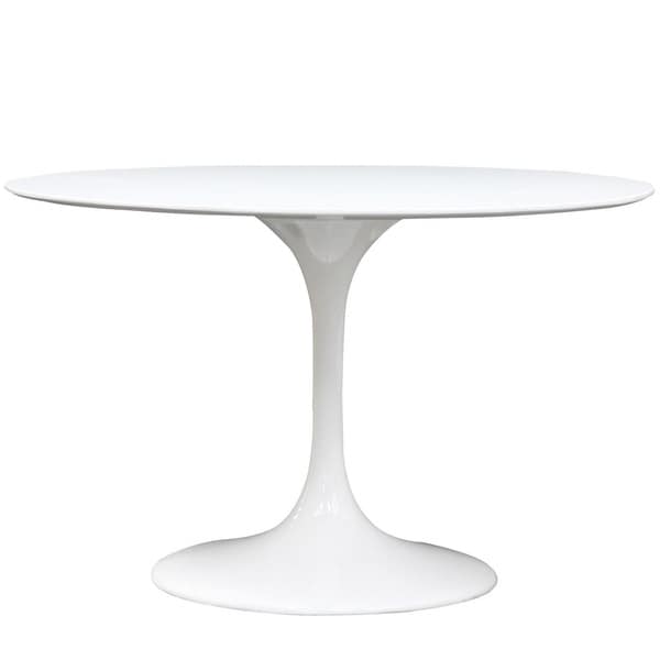 Стол eero saarinen style tulip table белый d120