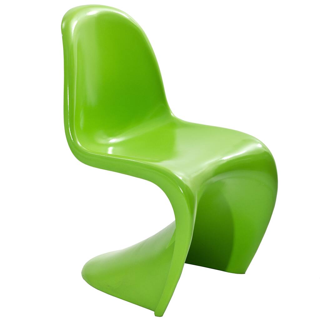 "S" Style Green Chair
