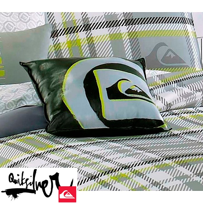 Quiksilver Disruptor Black Vinyl Decorative Pillow - Free Shipping On Orders Over USD45 ...
