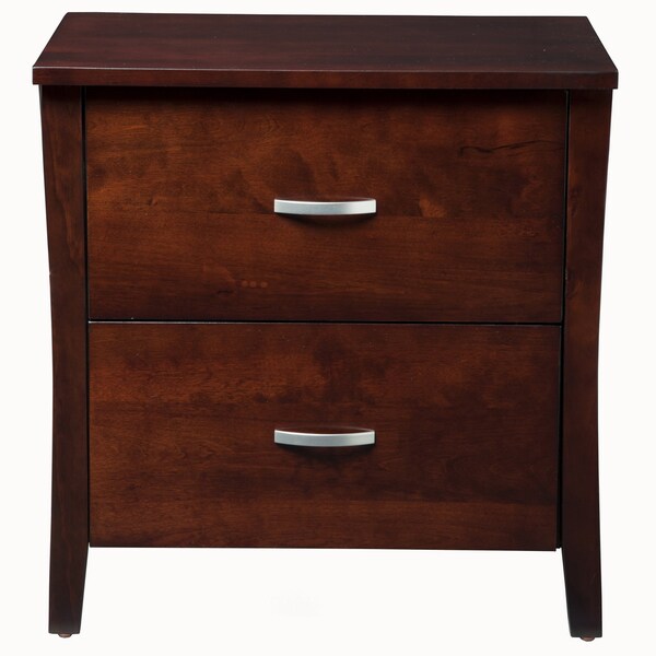 Furniture of America 'Mellowi' Semi-gloss Brown Cherry ...