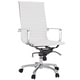 preview thumbnail 1 of 1, Malibu High-back White Vinyl Office Chair
