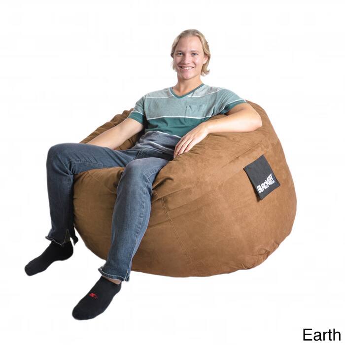 Slacker Sack Round Microfiber and Foam Bean Bag (4' round)