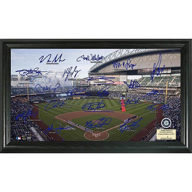 Seattle Mariners Signature Field Frame