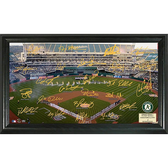 Oakland A's Signature Field Frame