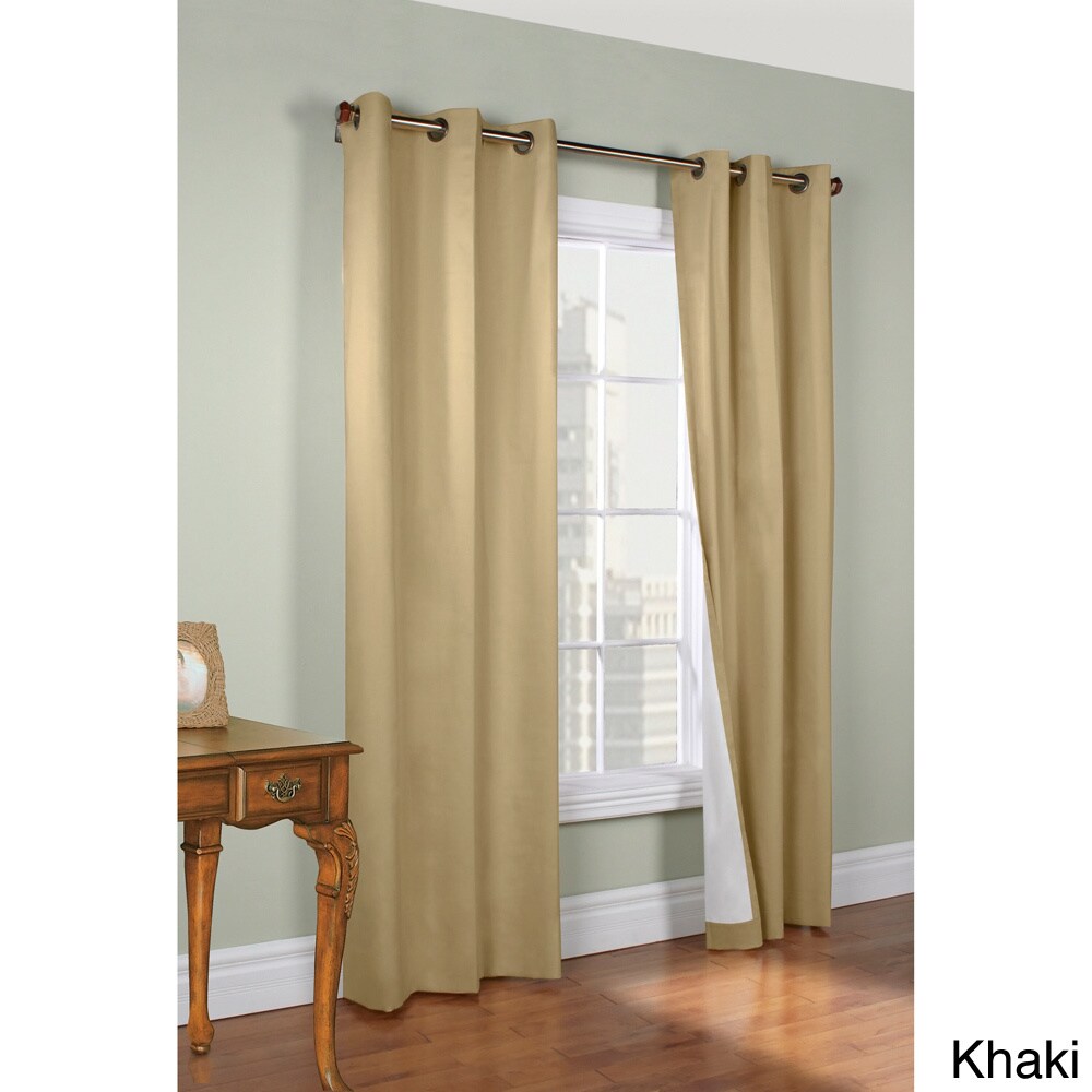 ThermaLogic Energy Efficient Insulated Curtains Weathermate 80 x 63 Tab NEW 