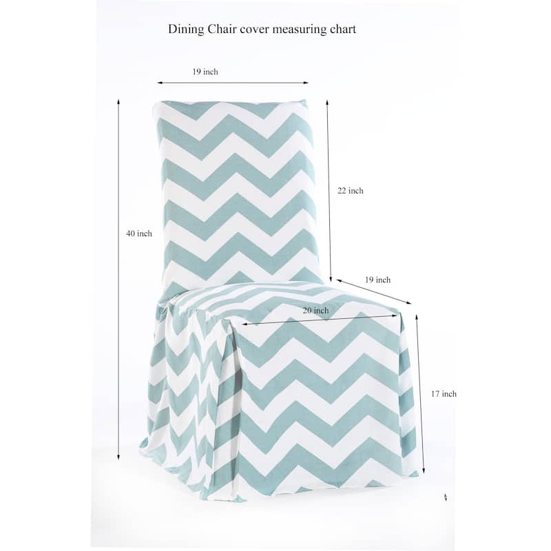 Classic Cotton Duck Dining Chair Slipcovers (Set of 2) - N/A