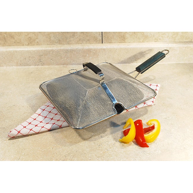 Stainless Steel 2-piece 12.25-inch Square Splatter Screen