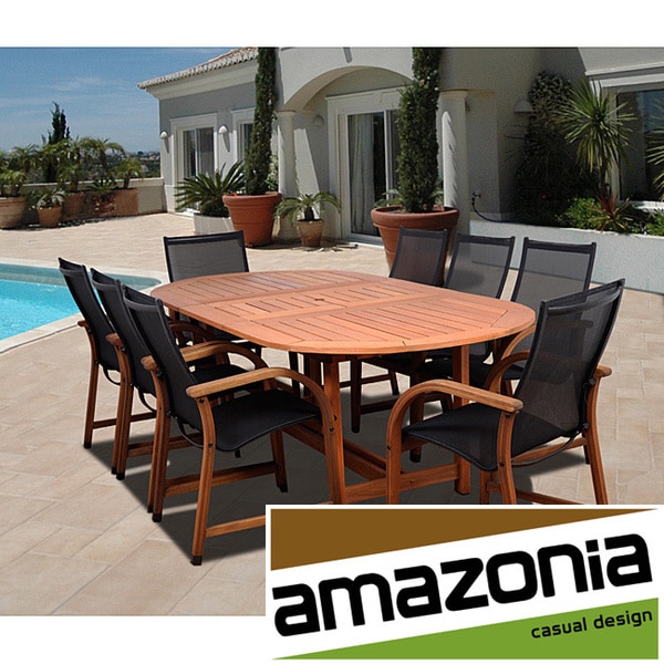 Cosmopolitan 9 piece Oval Dining Set ia Dining Sets