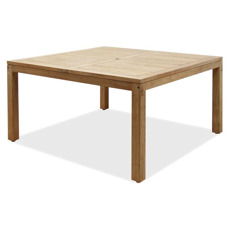 Amazonia Montpellier 9-piece Square Teak Dining Set - 9 Piece