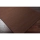 preview thumbnail 3 of 4, Hand-woven Brown Farron New Zealand Wool Soft Braided Texture Area Rug - 5' x 8'/Surplus
