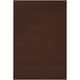 preview thumbnail 1 of 4, Hand-woven Brown Farron New Zealand Wool Soft Braided Texture Area Rug - 5' x 8'/Surplus 5' x 8'/Surplus - Brunette - Rectangle