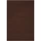 preview thumbnail 2 of 4, Hand-woven Brown Farron New Zealand Wool Soft Braided Texture Area Rug - 5' x 8'/Surplus