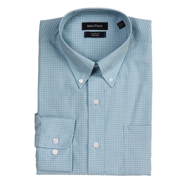 Nautica Men's Non iron Classic Fit Dress Shirt Nautica Dress Shirts