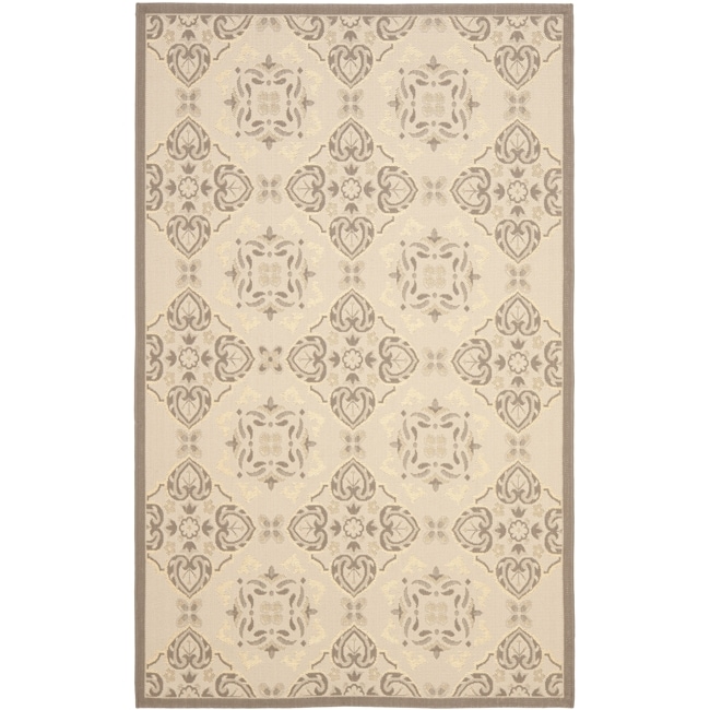 Poolside Beige/dark Beige Indoor/outdoor Area Rug (8 X 112)