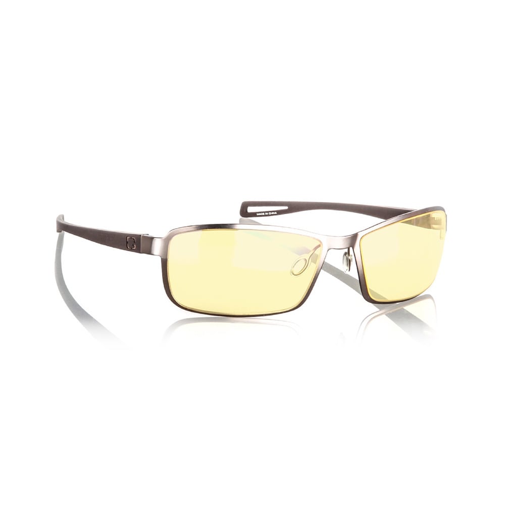 Gunnar Wi Five Espresso Crystal Full Rim Color Enhanced Computer Glasses