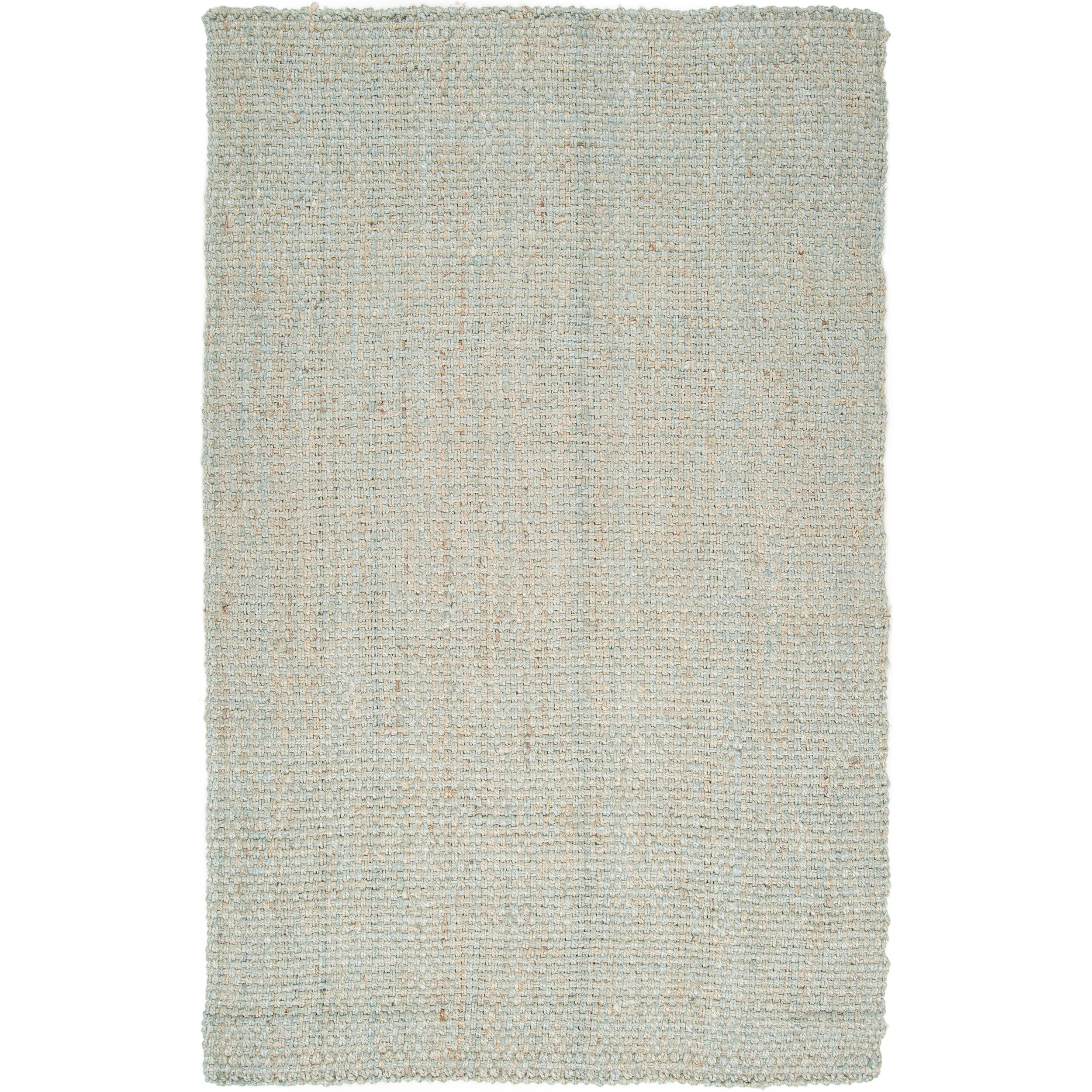 Hand woven Grey Japays Natural Fiber Jute Rug (5 X 8)