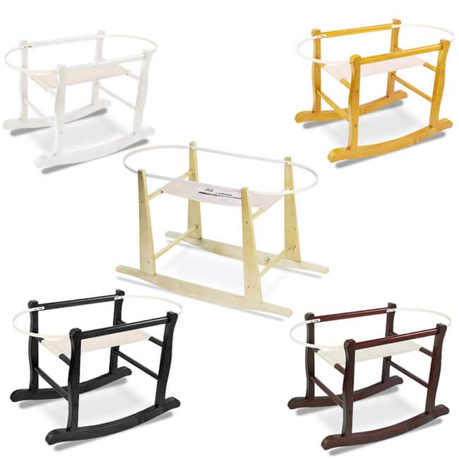 Jolly Jumper Wooden Rocking Basket Stand