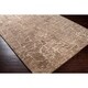 preview thumbnail 35 of 33, Handmade Mastiff Geometric Lustrous Wool Blend Area Rug 2'6" x 8' Runner - Brown - Rectangle