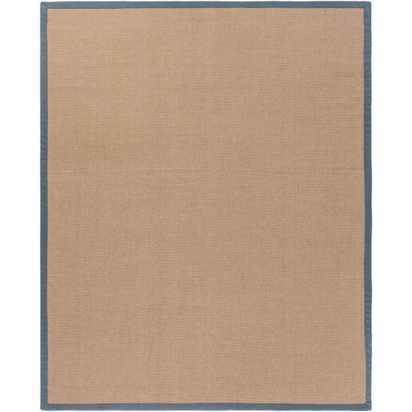 Hand-woven Gray Sophie A Natural Fiber Jute Area Rug - 8' x 10'