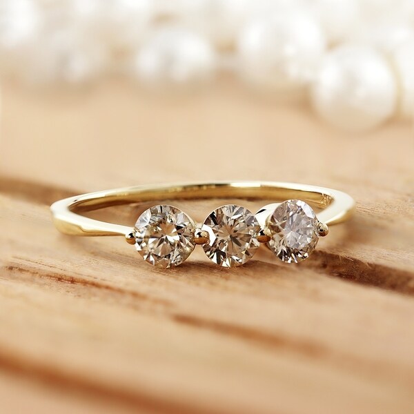 G-H,I2-I3 Size-9.5 1//8 cttw, Diamond Wedding Band in 14K White Gold