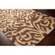 preview thumbnail 3 of 4, Hand-woven Brown Sugarford Wool Area Rug - 8' x 11' - 8' x 11'