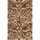 preview thumbnail 2 of 4, Hand-woven Brown Sugarford Wool Area Rug - 8' x 11' - 8' x 11'