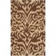 preview thumbnail 1 of 4, Hand-woven Brown Sugarford Wool Area Rug - 8' x 11' - 8' x 11' 8' x 11' - Tan