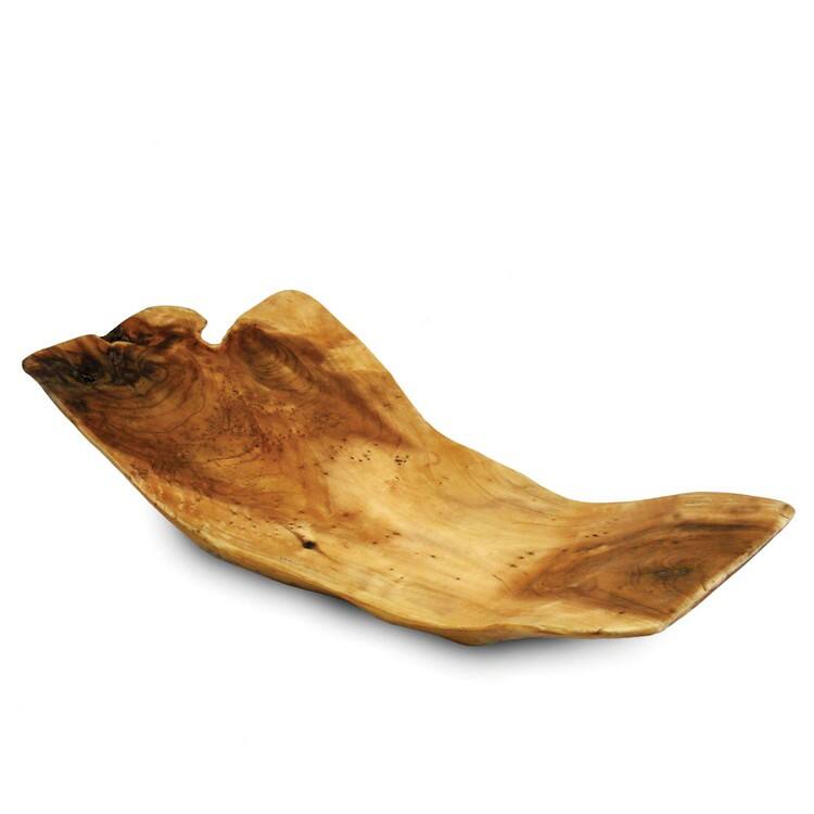 Handmade Enrico Root Wood Server & Wine Rack (China)