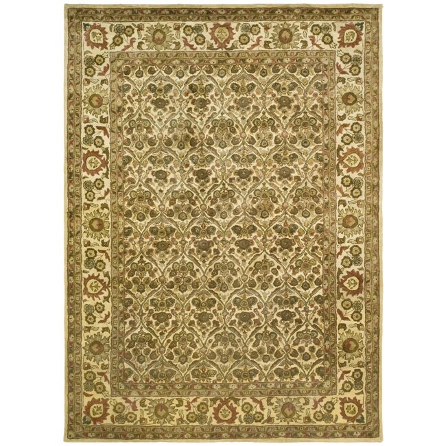 Safavieh Handmade Treasured Gold Wool Rug - 7'6 x 9'6