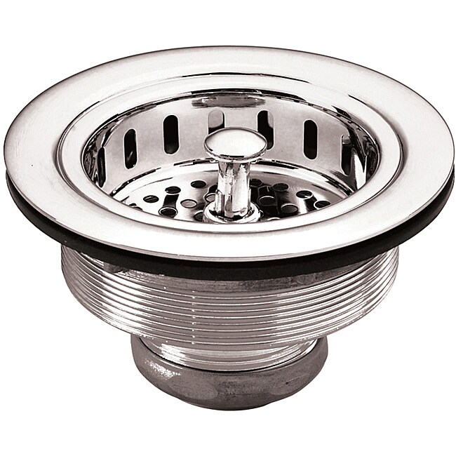 Belle Foret Chrome Basket Strainer