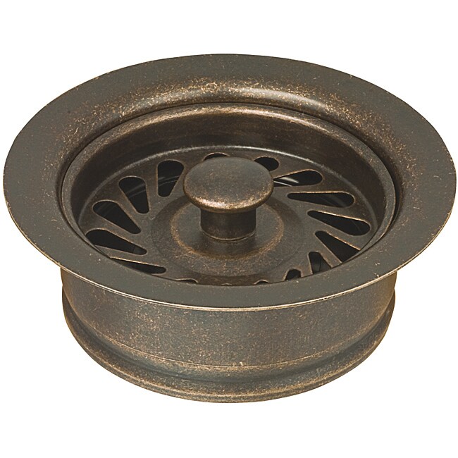 Belle Foret Tumbled Bronze Universal Disposer Flange