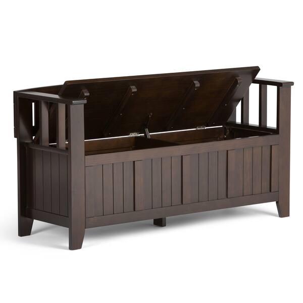 Shop Wyndenhall Normandy Solid Wood 48 Inch Wide Rustic Entryway