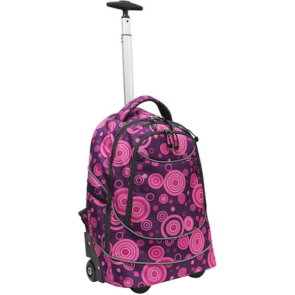 Shop Pacific Gear by Traveler's Choice Horizon Purple Bubbles Rolling ...