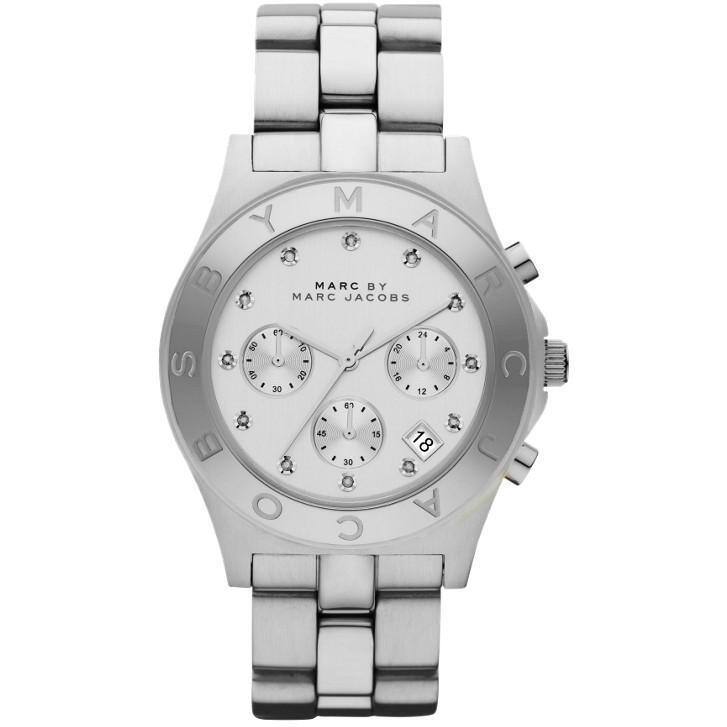 Marc Jacobs Women's MBM3100 Blade SS Chronograph Bracelet Watch