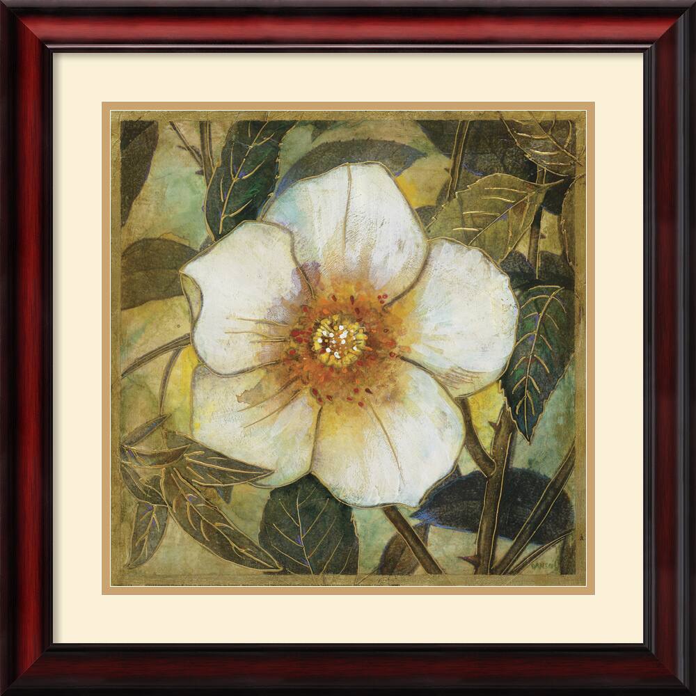 Danson 'White Magnolia I' Framed Art Print