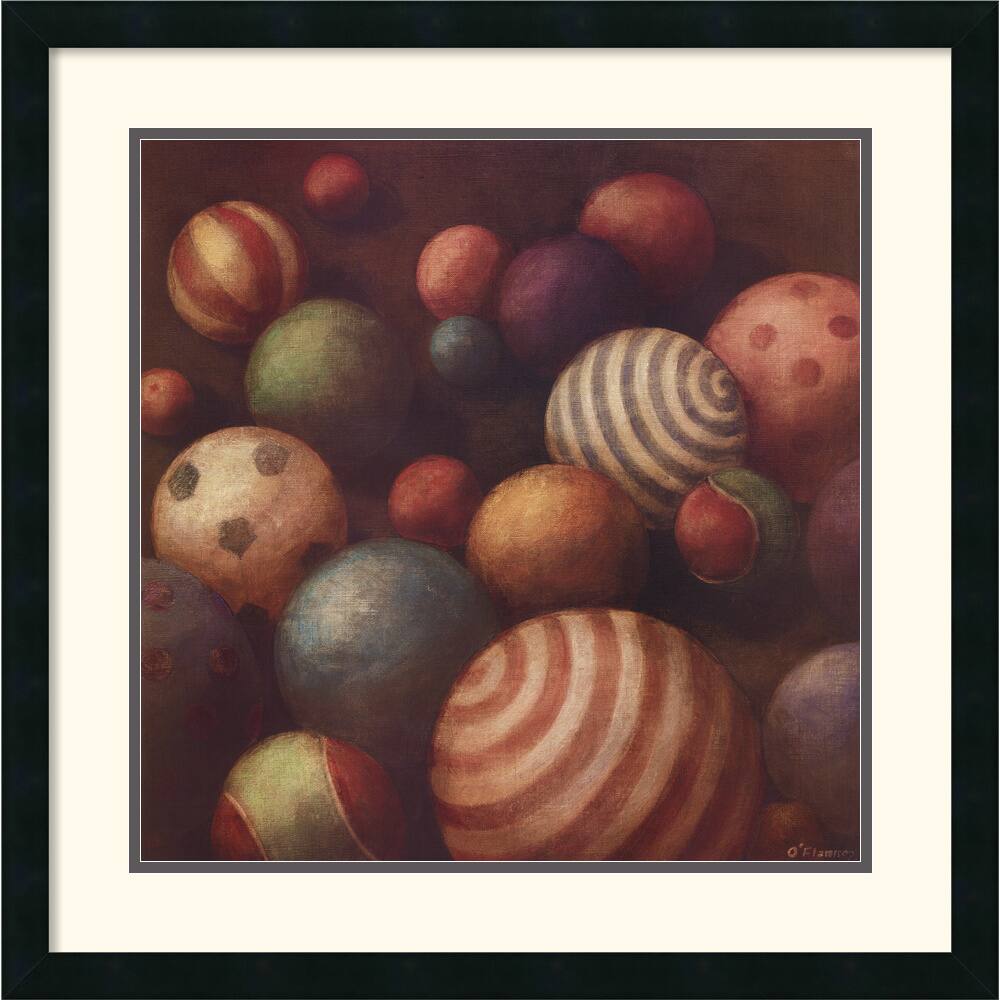 Jill O'Flannery 'Abra's Toy Box' Framed Art Print