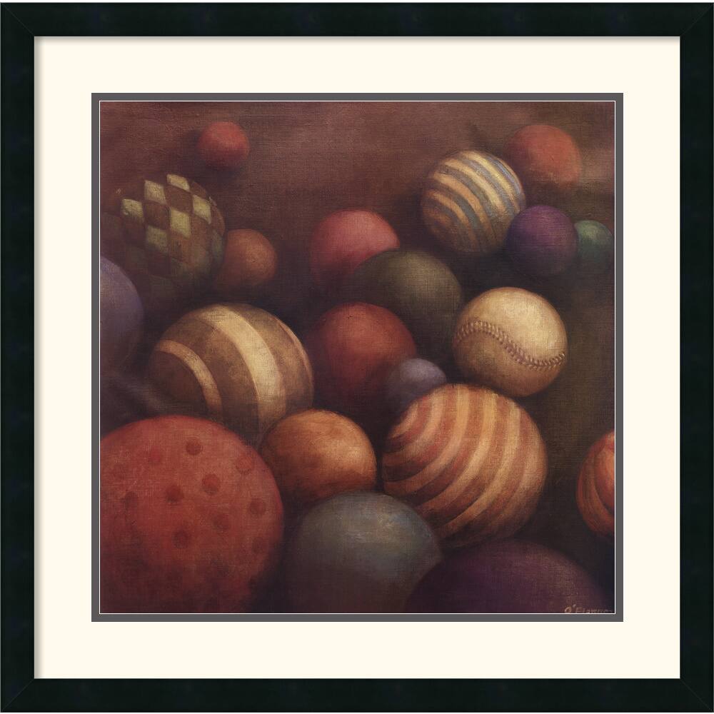 Jill O'Flannery 'Abra's Other Toy Box' Framed Art Print