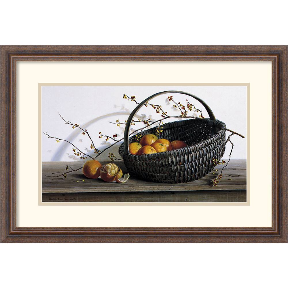 Pauline Eble Campanelli 'Oranges' Framed Art Print