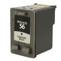 Insten Black Remanufactured Ink Cartridge Replacement for HP C6656A/ 56