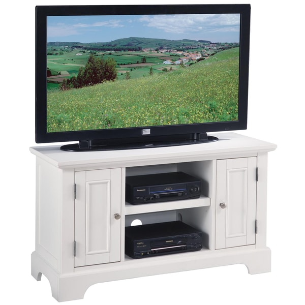 Home Styles Naples White TV Stand - 14248171 - Overstock.com Shopping 