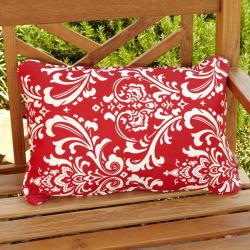 Penelope Red Indoor/ Outdoor Accent Pillows (Set of 2) Outdoor Cushions & Pillows