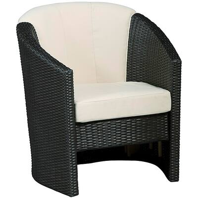 Riviera Stone Barrel Accent Chair by Home Styles